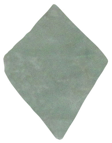Fluorit gruen Oktaeder 02 ca. 2,4 cm breit x 2,5 cm hoch x 1,6 cm dick (9,5 gr.)