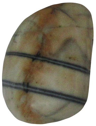 Picasso Marmor gebohrt TS 6 ca. 2,3 cm breit x 3,4 cm hoch x 1,1 cm dick (14,8 gr.)