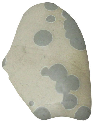 Porcellanit Augen TS 1 ca. 1,7 cm breit x 2,5 cm hoch x 0,3 cm dick (2,1 gr.)