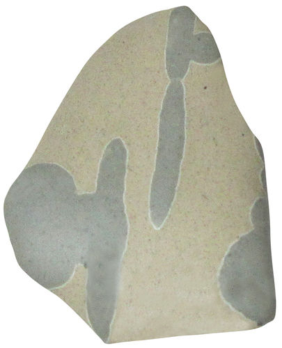 Porcellanit Augen TS 3 ca. 1,7 cm breit x 2,3 cm hoch x 0,5 cm dick (2,6 gr.)
