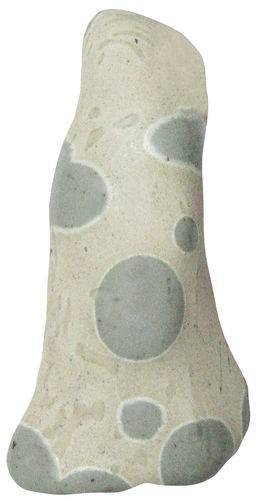 Porcellanit Augen TS 6 ca. 1,4 cm breit x 3,1 cm hoch x 0,8 cm dick (4,1 gr.)