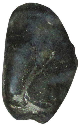 Pyritachat TS 1 ca. 1,4 cm breit x 2,3 cm hoch x 0,4 cm dick (2,7 gr.)