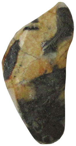 Pyritachat TS 4 ca. 1,4 cm breit x 2,8 cm hoch x 0,6 cm dick (3,5 gr.)