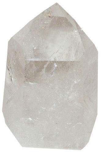 Bergkristall Spitze Medial 7 ca. 7,3 cm breit x 10,1 cm hoch x 4,4 cm dick (493,0 gr.)