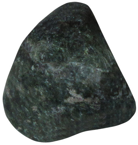 Bronzit Peridotit gebohrt TS 3 ca. 2,0 cm breit x 2,4 cm hoch x 1,6 cm dick (11,9 gr.)