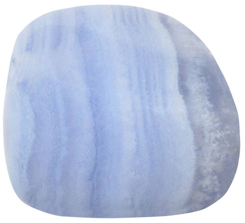 Chalcedon blau gebohrt gebaendert TS 6 ca. 2,6 cm breit x 2,3 cm hoch x 1,4 cm dick (10,7 gr.)