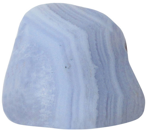 Chalcedon blau gebohrt gebaendert TS 11 ca. 2,9 cm breit x 2,8 cm hoch x 1,8 cm dick (16,6 gr.