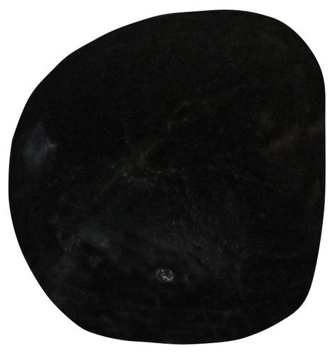 Diopsid schwarz TS 4 ca. 2,4 cm breit x 2,9 cm hoch x 1,3 cm dick (17,2 gr.)