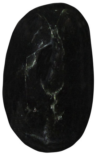 Diopsid schwarz TS 5 ca. 2,0 cm breit x 3,3 cm hoch x 1,5 cm dick (18,8 gr.)