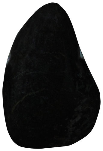 Jadeit schwarz gebohrt TS 7 ca. 2,9 cm breit x 4,5 cm hoch x 1,4 cm dick (28,9 gr.)