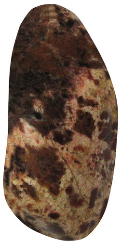 Jaspis Brekzien TS 6 ca. 2,1 cm breit x 4,3 cm hoch x 1,7 cm dick (19,2 gr.)