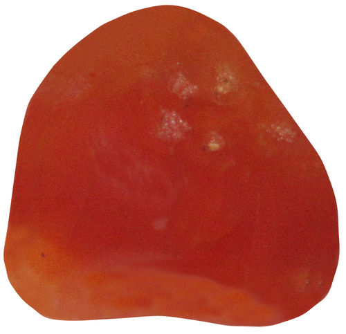 Karneol orange TS 05 ca. 2,1 cm breit x 2,1 cm hoch x 1,3 cm dick (8,0 gr.)
