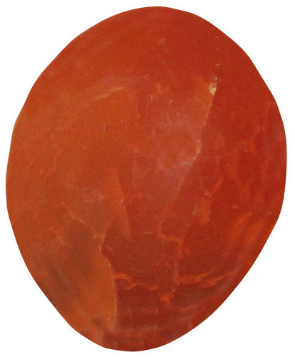 Karneol orange TS 14 ca. 1,9 cm breit x 2,4 cm hoch x 1,8 cm dick (11,1 gr.)