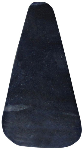 Blauquarz TS 4 ca. 2,1 cm breit x 4,3 cm hoch x 0,7 cm dick (11,7 gr.)