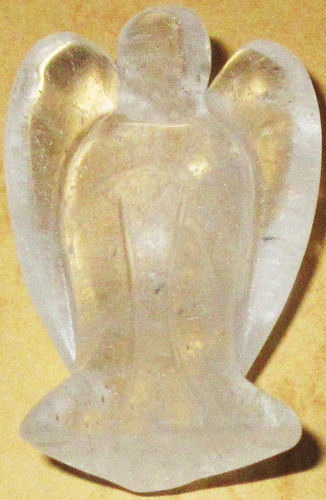 Bergkristall Engel 006 ca. 2,8 cm breit x 4,1 cm hoch x 1,5 cm dick (22,3 gr.)