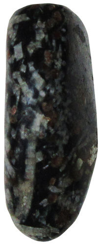 Glaukophanschiefer TS 4 ca. 1,5 cm breit x 3,6 cm hoch x 1,2 cm dick (12,5 gr.)