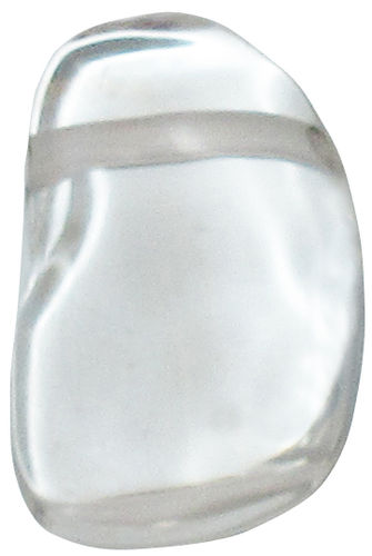Bergkristall gebohrt TS 5 ca. 2,0 cm breit x 3,2 cm hoch x 1,0 cm dick (11,1 gr.)