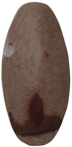 Shiva Lingam gebohrt klein 4 ca. 1,5 cm breit x 3,1 cm hoch x 1,5 cm dick (9,5 gr.)