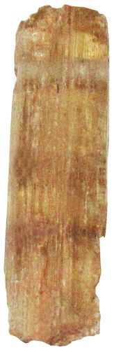 Skapolith gebohrt TS 1 ca. 0,9 cm breit x 3,3 cm hoch x 0,8 cm dick (4,3 gr.)